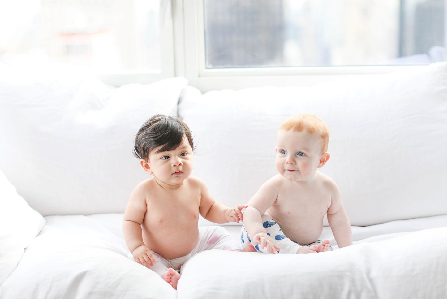 Boo Boo Baby Pants - Pink Rose