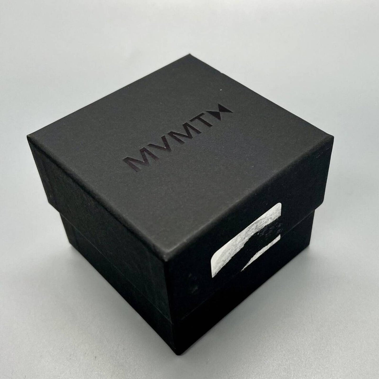 MVMT Men's Classic Black Leather Strap Watch 45mm