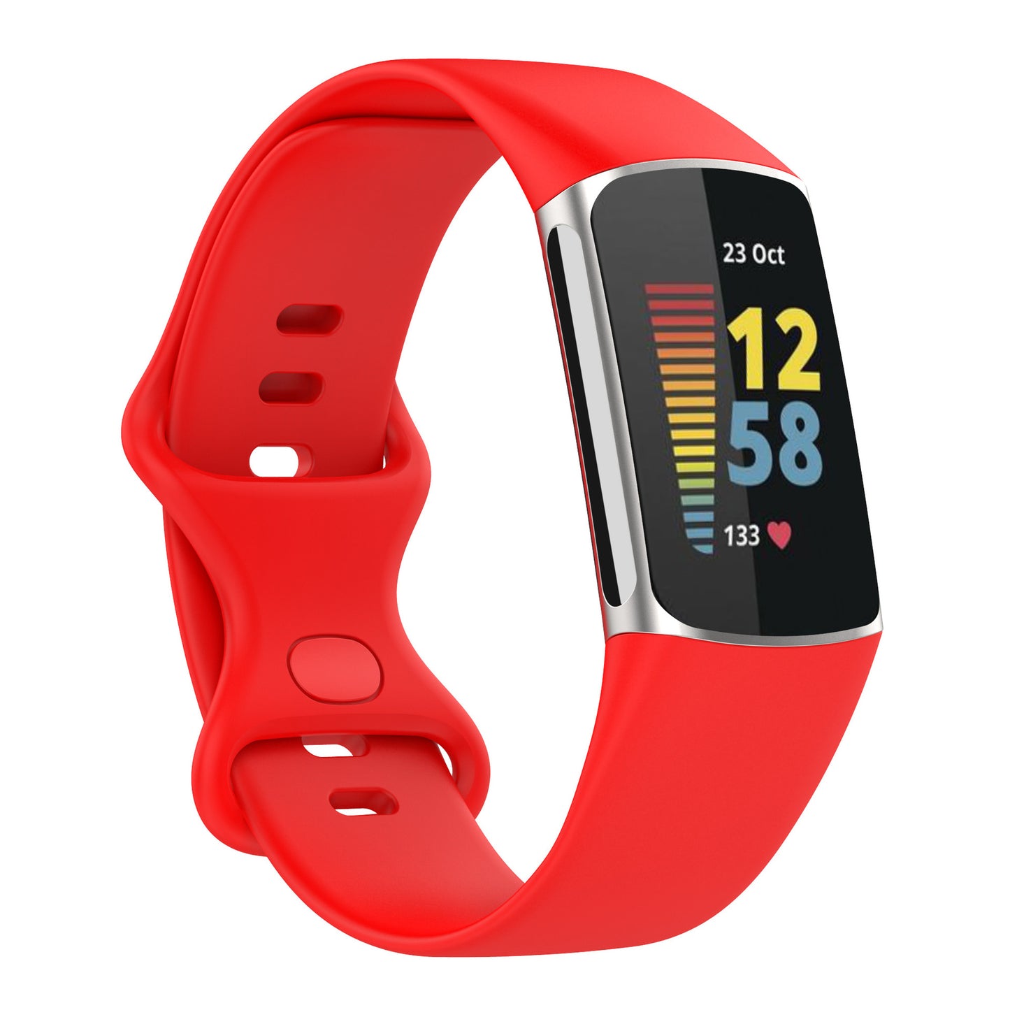 Different Color Silicone Strap Compatible With Fitbit Charge 5