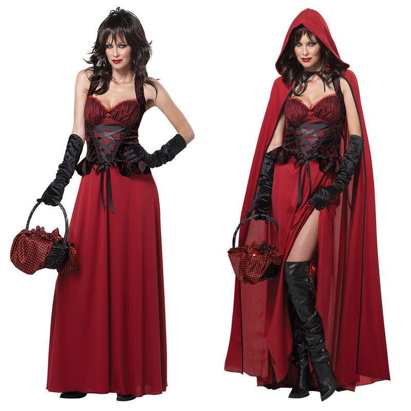 Red Riding Hood Lady Halloween Costume