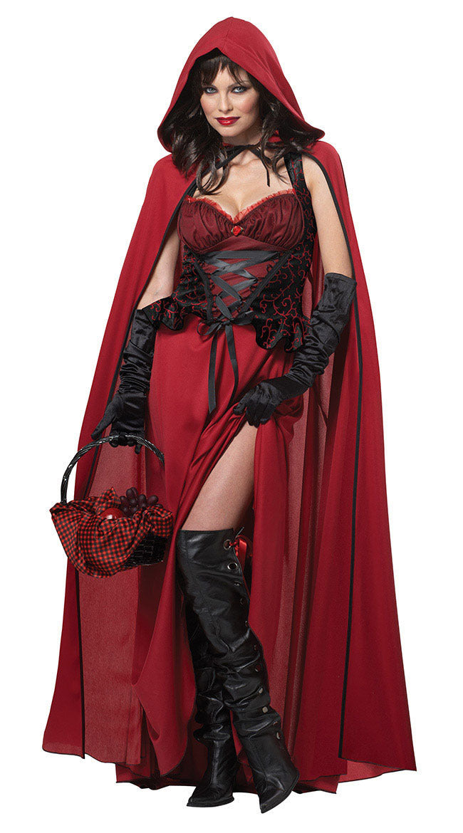 Red Riding Hood Lady Halloween Costume