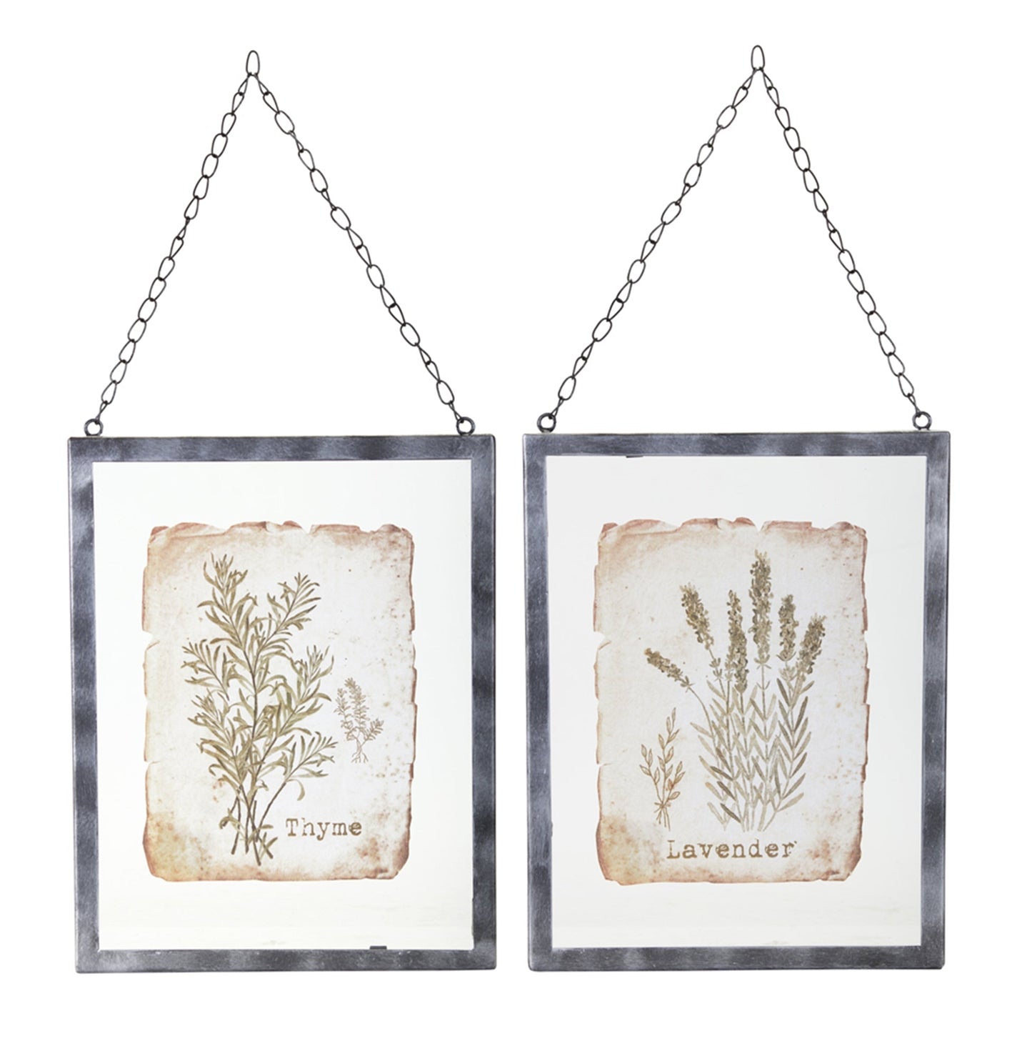 Thyme and Lavender Kitchen Signs