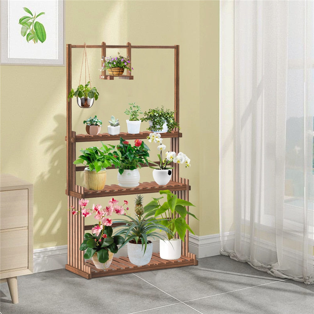 3 Tier Wooden Plant Stand