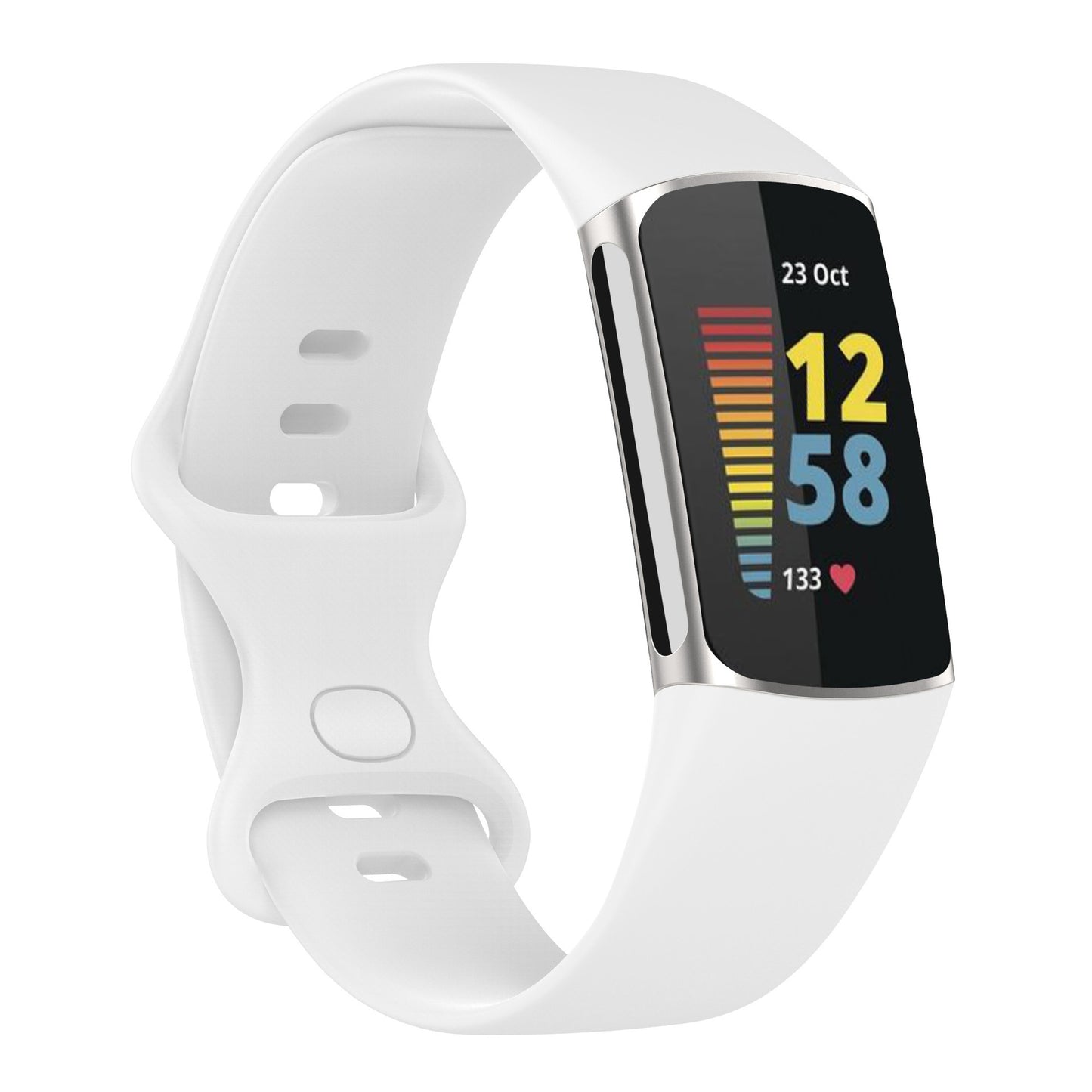 Different Color Silicone Strap Compatible With Fitbit Charge 5