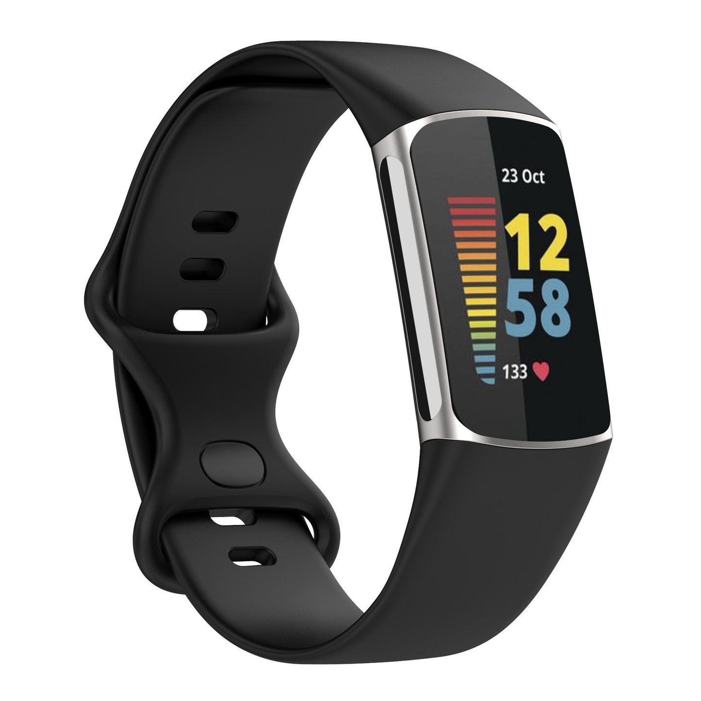 Different Color Silicone Strap Compatible With Fitbit Charge 5