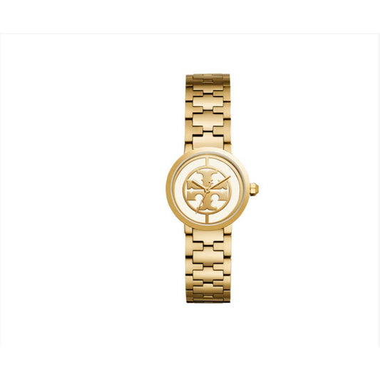 TORY BURCH Reva Ivory Dial Gold-tone Ladies WatchItem No. TRB4011