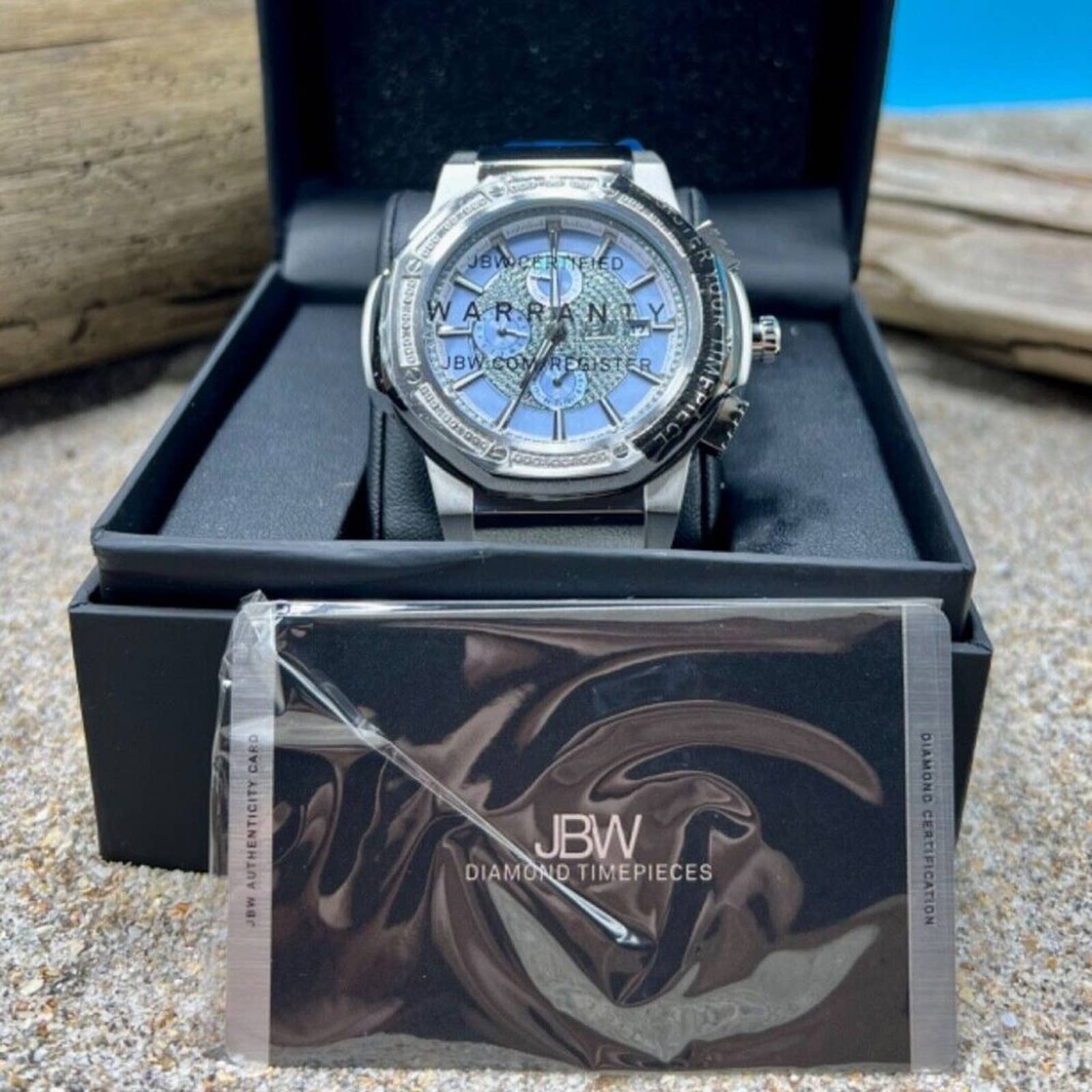 Jbw Saxon Metal Watch Jb-6101-b | Stainless Steel Band | Jewelry & Watches  | Shop The Exchange