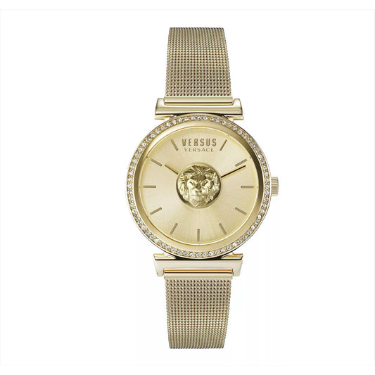 VERSUS BY VERSACE Womens Brick Lane Mesh Strap Watch, 34mm