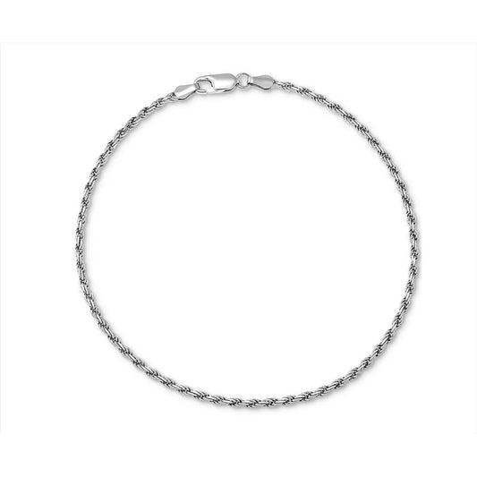 New Giani Bernini Sterling Silver Ankle Bracelet