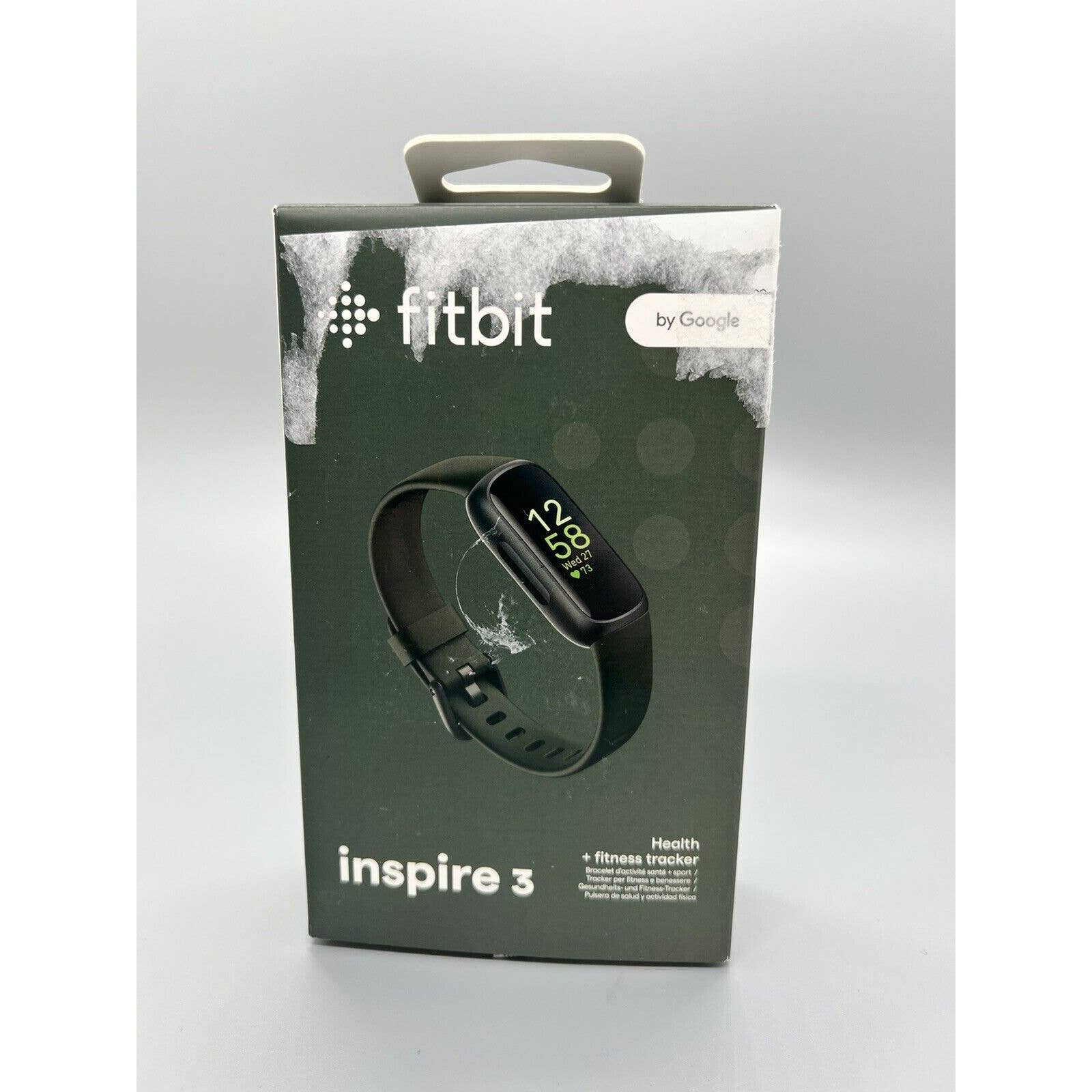 Fitbit Inspire 3 Health and Fitness Tracker, Morning Glow/Black FB424BKYWUS