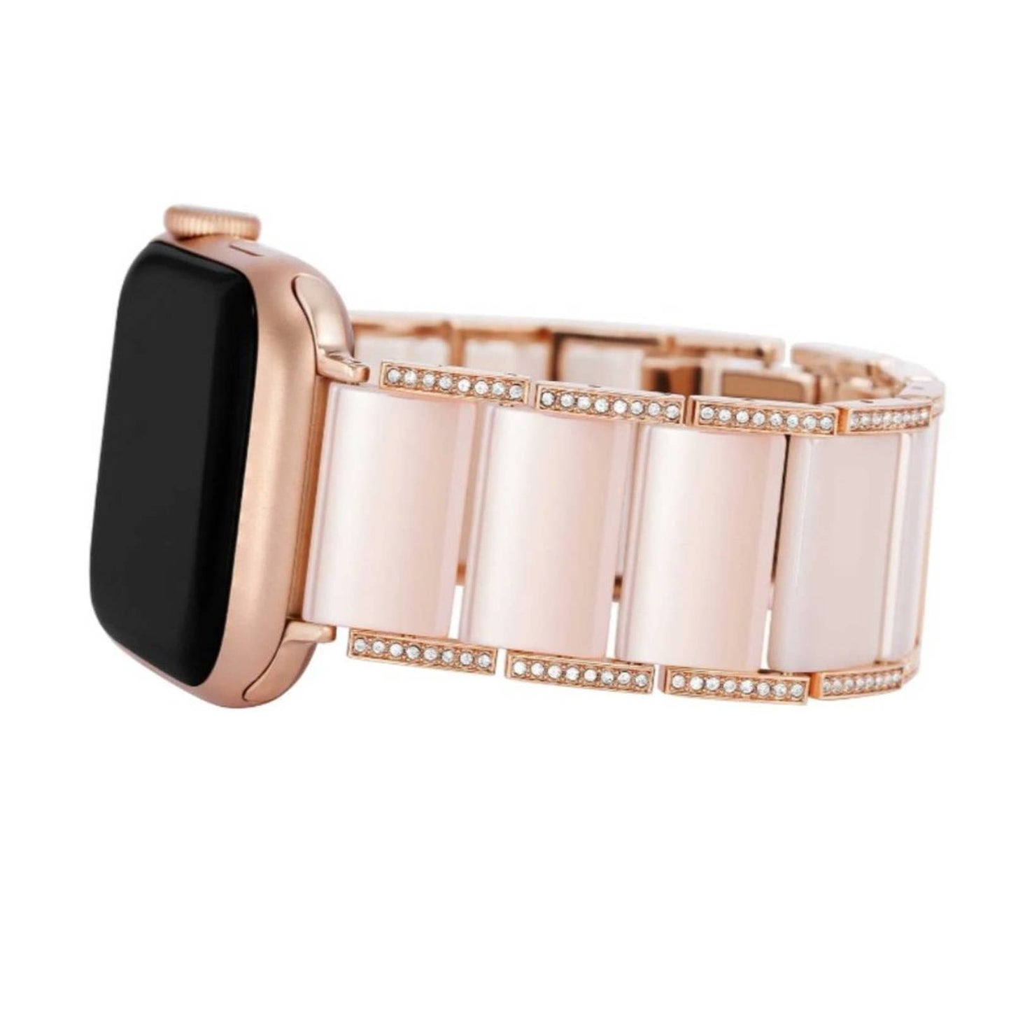 Premium Crystals Ceramic Bracelet Band for Apple Watch