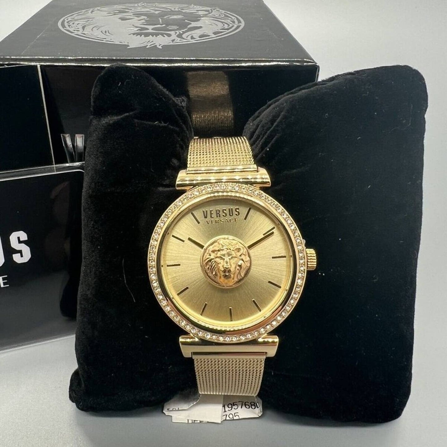 VERSUS BY VERSACE Womens Brick Lane Mesh Strap Watch, 34mm