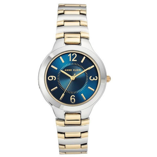 Anne Klein AK/1451NVTT Quartz Two-tone Navy Dial Women's Watch