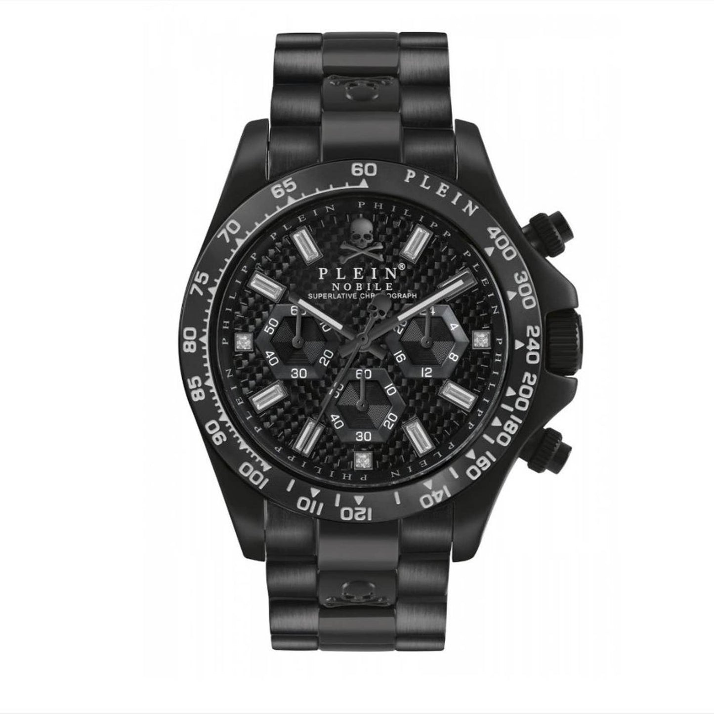 Philipp Plein Mens Nobile Watch PWCAA0621. Black 43mm