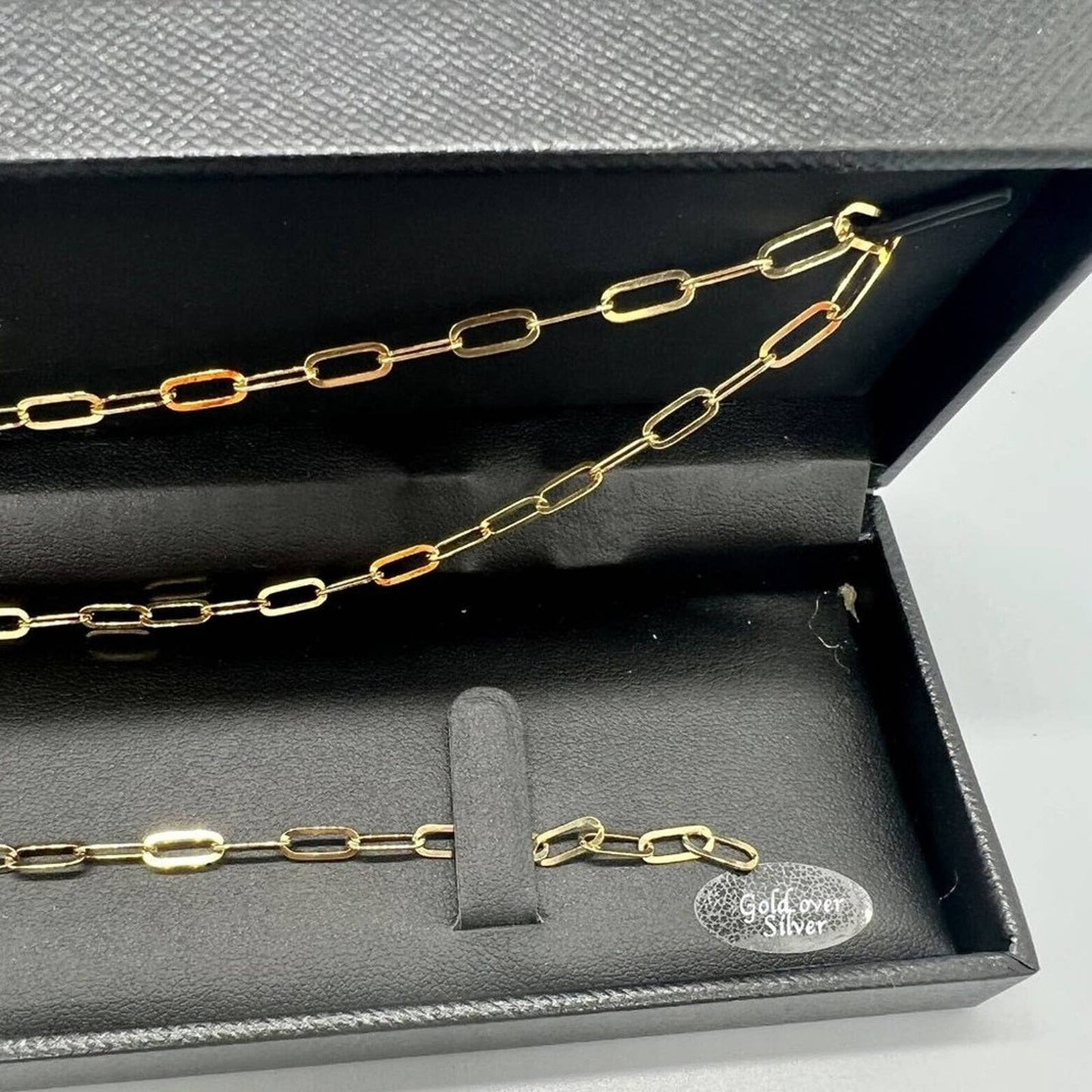 R.H. Macy and Co. Gold Over Sterling Silver Necklace and Bracelet Set MRSP $225