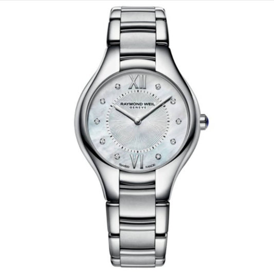 Raymond Weil Noemia Ladies Diamond Dial Mother of Pearl Quartz Watch