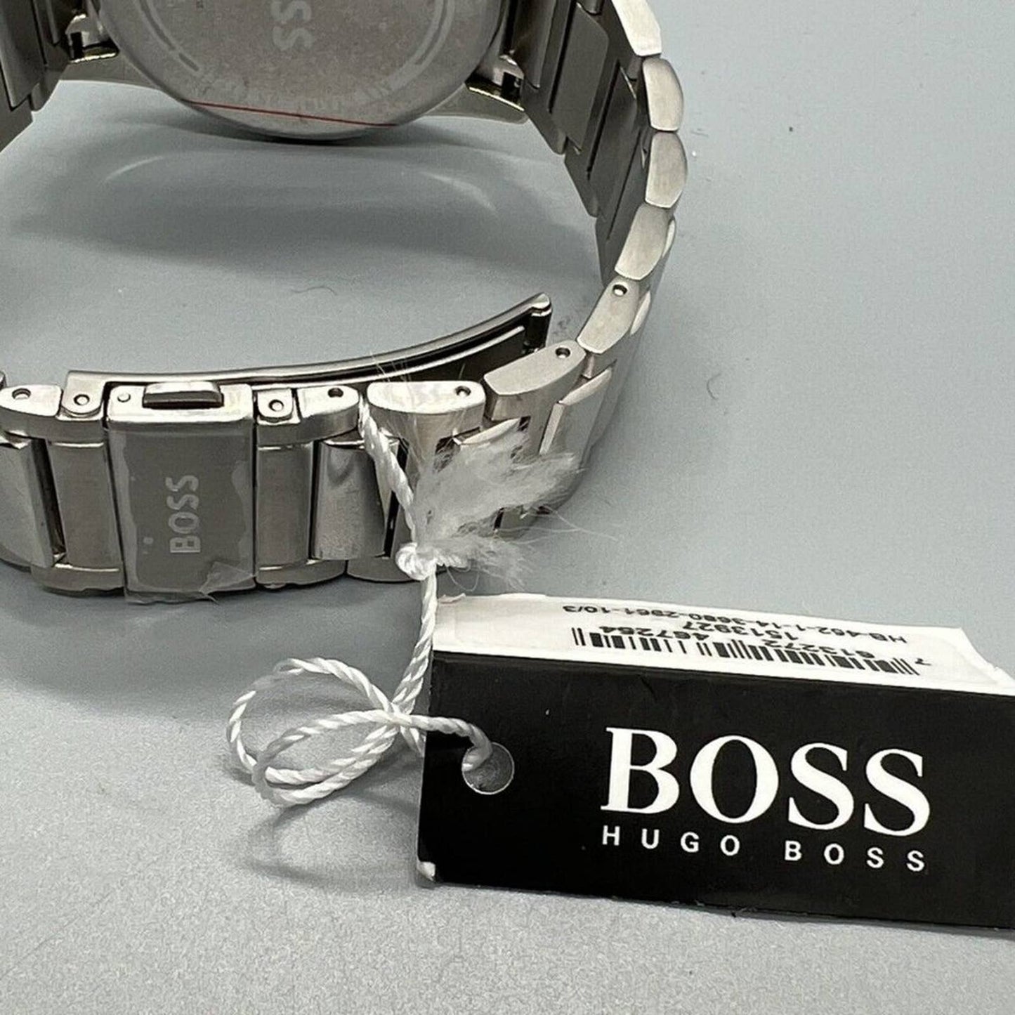 Hugo Boss Dapper Chronograph Blue Dial Stainless Steel Bracelet Watch | 43mm | 1