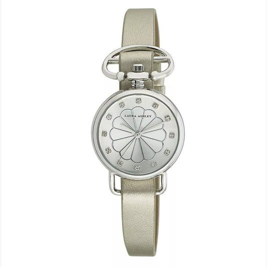 Laura Ashley Womens Silver Heirloom Watch La31001Ss