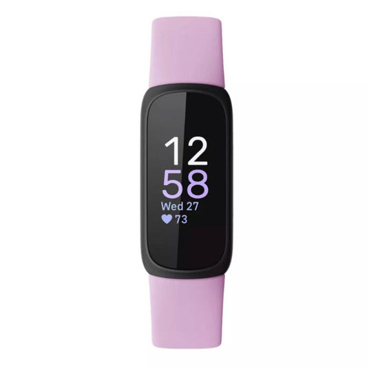 FITBIT Inspire 3 Lilac Bliss Wellness Tracker Watch, 19.5mm